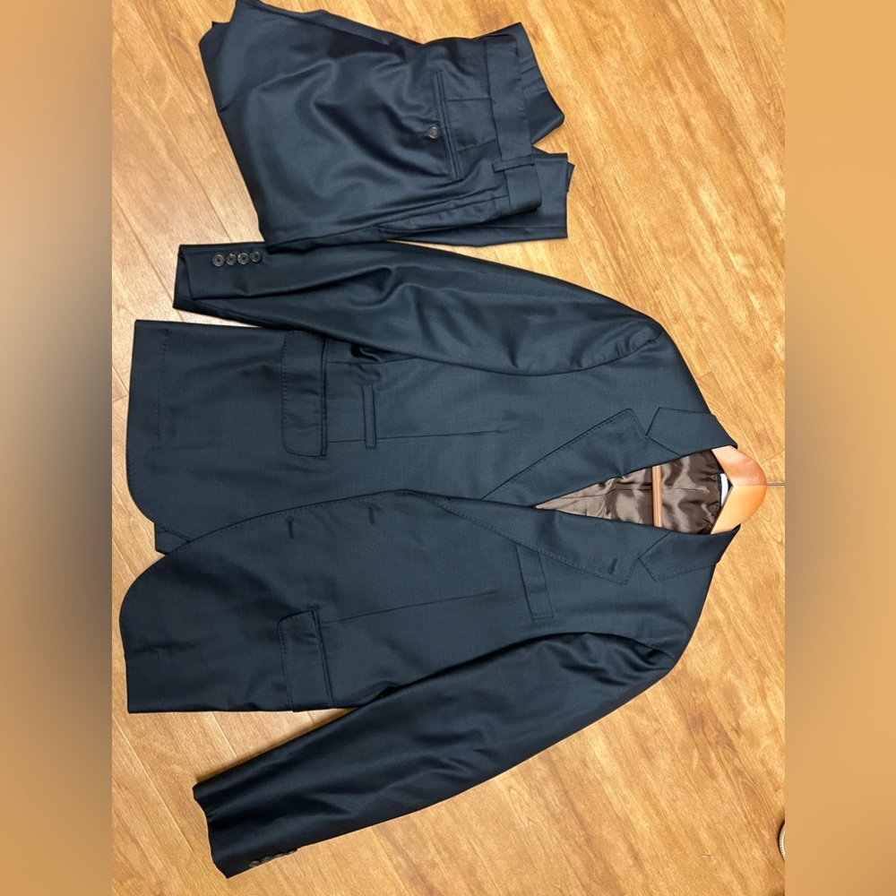 $6800 Brunello Cucinelli Virgin Wool Suit 52